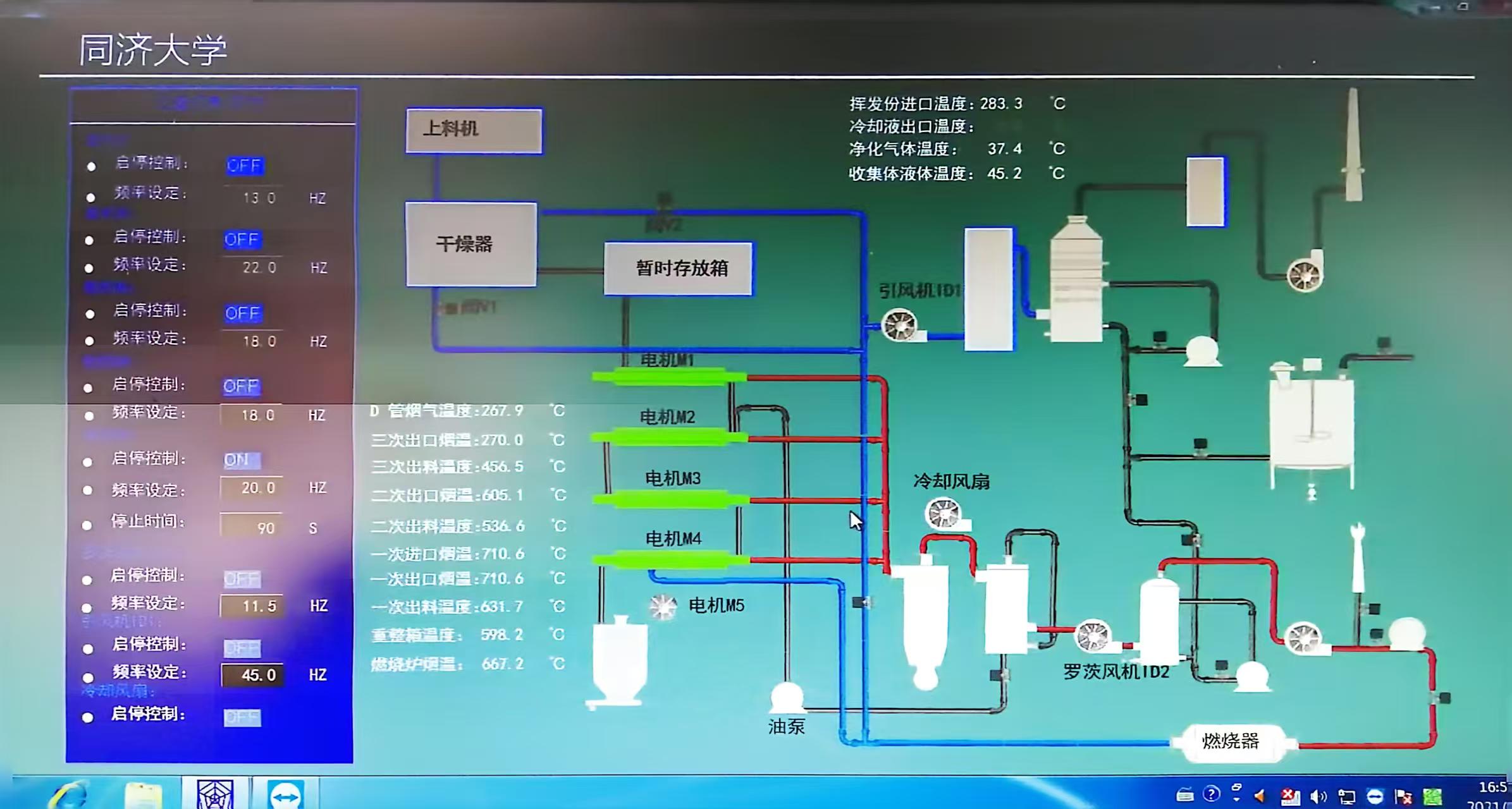 同济开发的多段热解系统